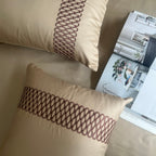 Sadyaska 1000TC Cotton Rich Lisse Sand Syona Set 1 Pcs Bedsheet