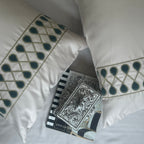 Sadyaska 1000TC Cotton Rich Zenith Ivory Syona Set 1 Pcs Bedsheet