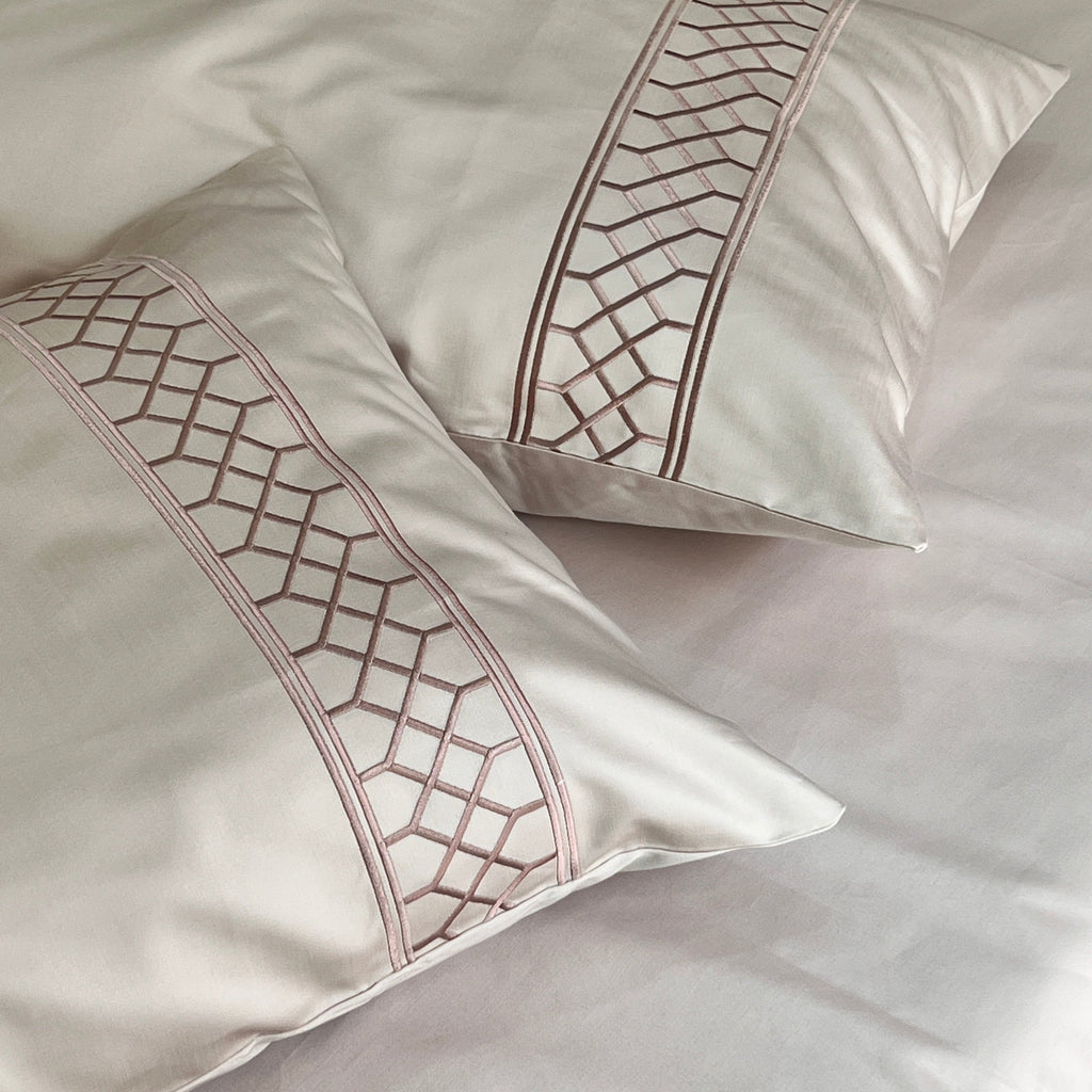 Sadyaska 1000TC Zigzag Buff Egyptian Cotton Set 1 Pcs Bedsheet