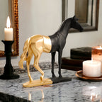Sadyaska Cavallo Horse Black and Gold 1 Pcs Product