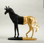 Sadyaska Cavallo Horse Black and Gold 1 Pcs Product
