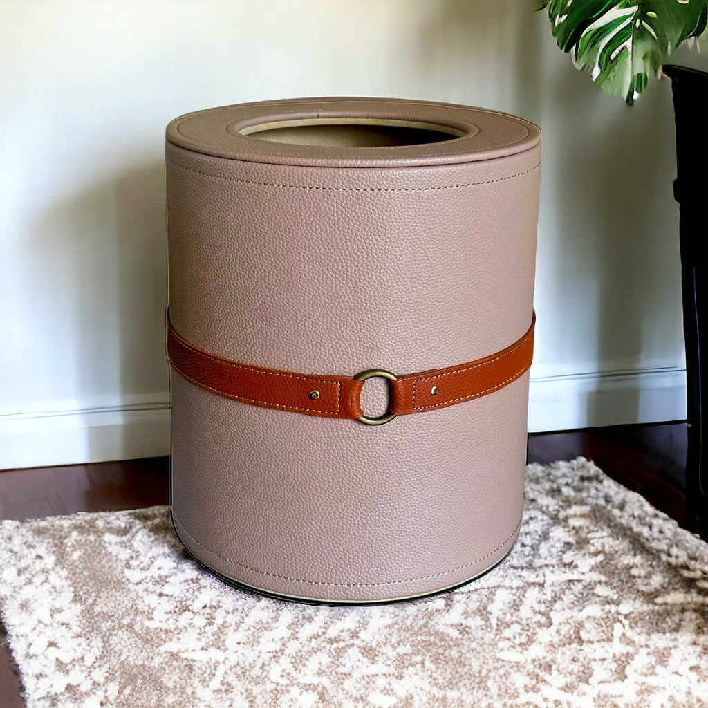 Sadyaska Luxora Beige Wastebin 1 Pcs Product