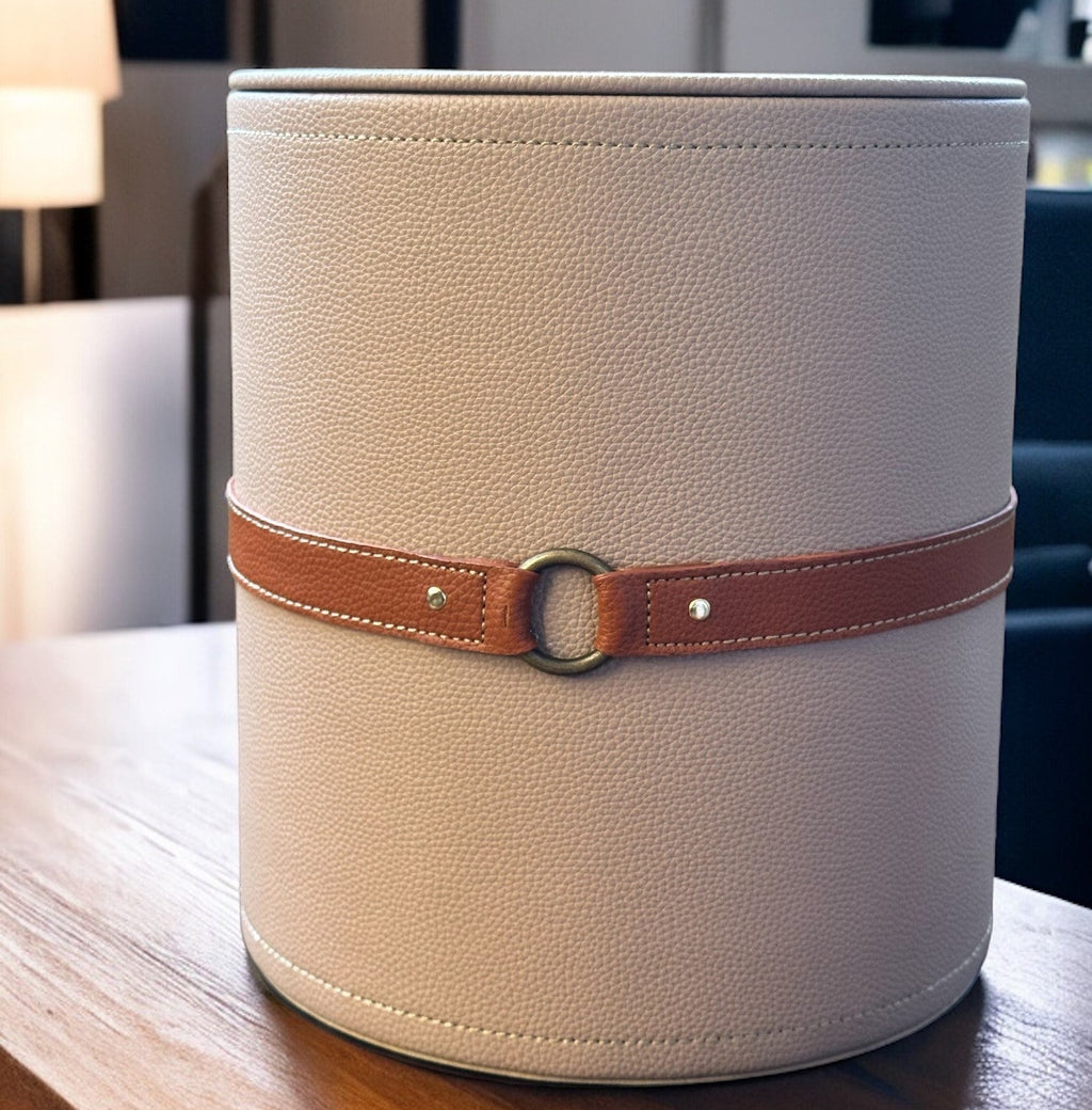 Sadyaska Luxora Beige Wastebin 1 Pcs Product