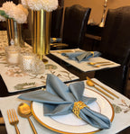 Sadyaska Floral Sage Green Set 13 Pcs Table Linen