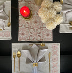 Sadyaska Geo Grey Set 13 Pcs Table Linen