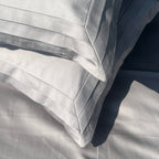 Sadyaska Tri-pleat Slate Set 1 Pcs Bedsheet