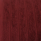 Hermosa Solid Irene Towel Set Red