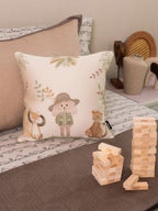 Sadyaska Safari Edition Sand Taupe Kids Cotton 10 Pcs Bedding Set