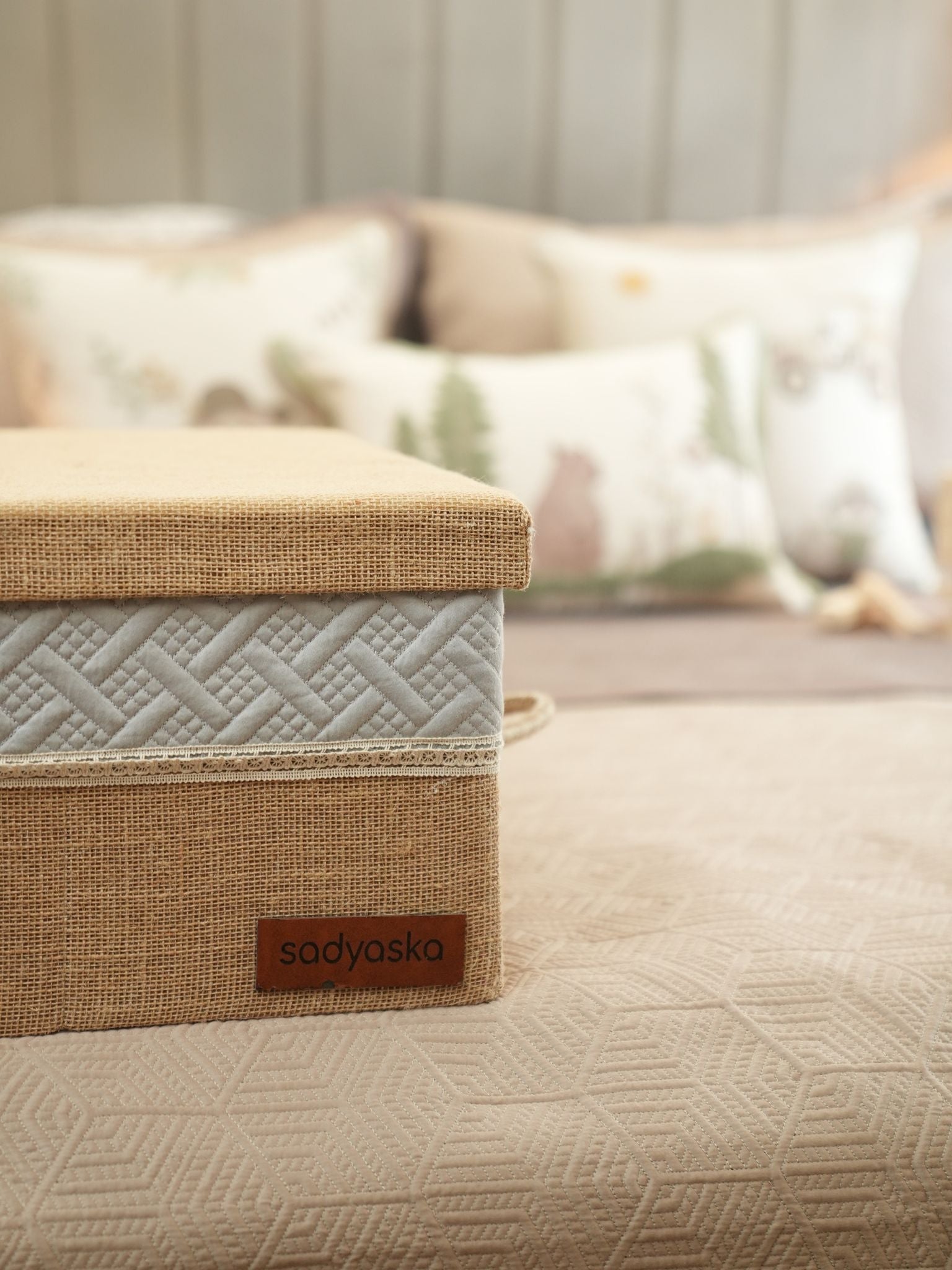 Sadyaska Safari Edition Sand Taupe Kids Cotton 10 Pcs Bedding Set
