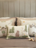 Sadyaska Safari Edition Sand Taupe Kids Cotton 10 Pcs Bedding Set