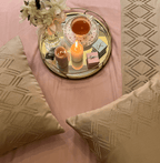 Sadyaska Vintage Sand Rose Dreams 1 Pcs Duvet Cover