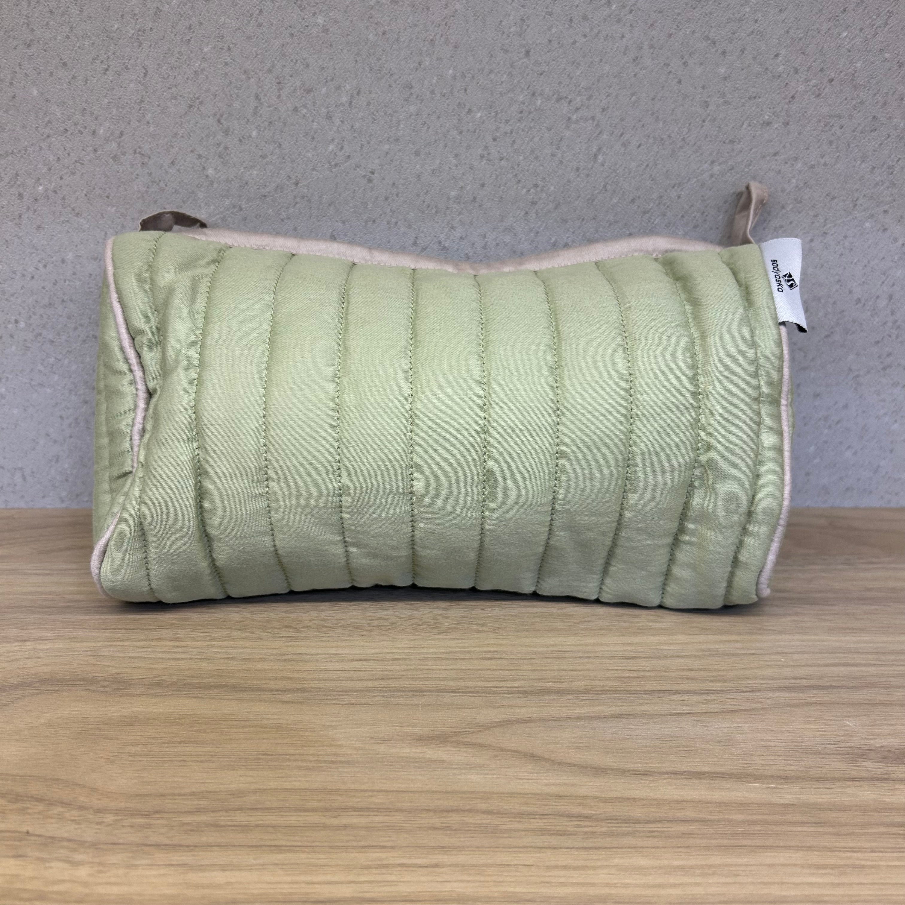 Sadyaska Sage Green Medium Size Wedding Jewelry Pouch Cosmetic Make Up Case Handmade Multifunction Storage 1 Pcs Quilt