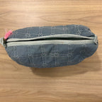 Sadyaska Teal Cotton ed Wedding Jewelry Pouch / Cosmetic / Make Up Case Multifunction Storage 1 Pcs Quilt