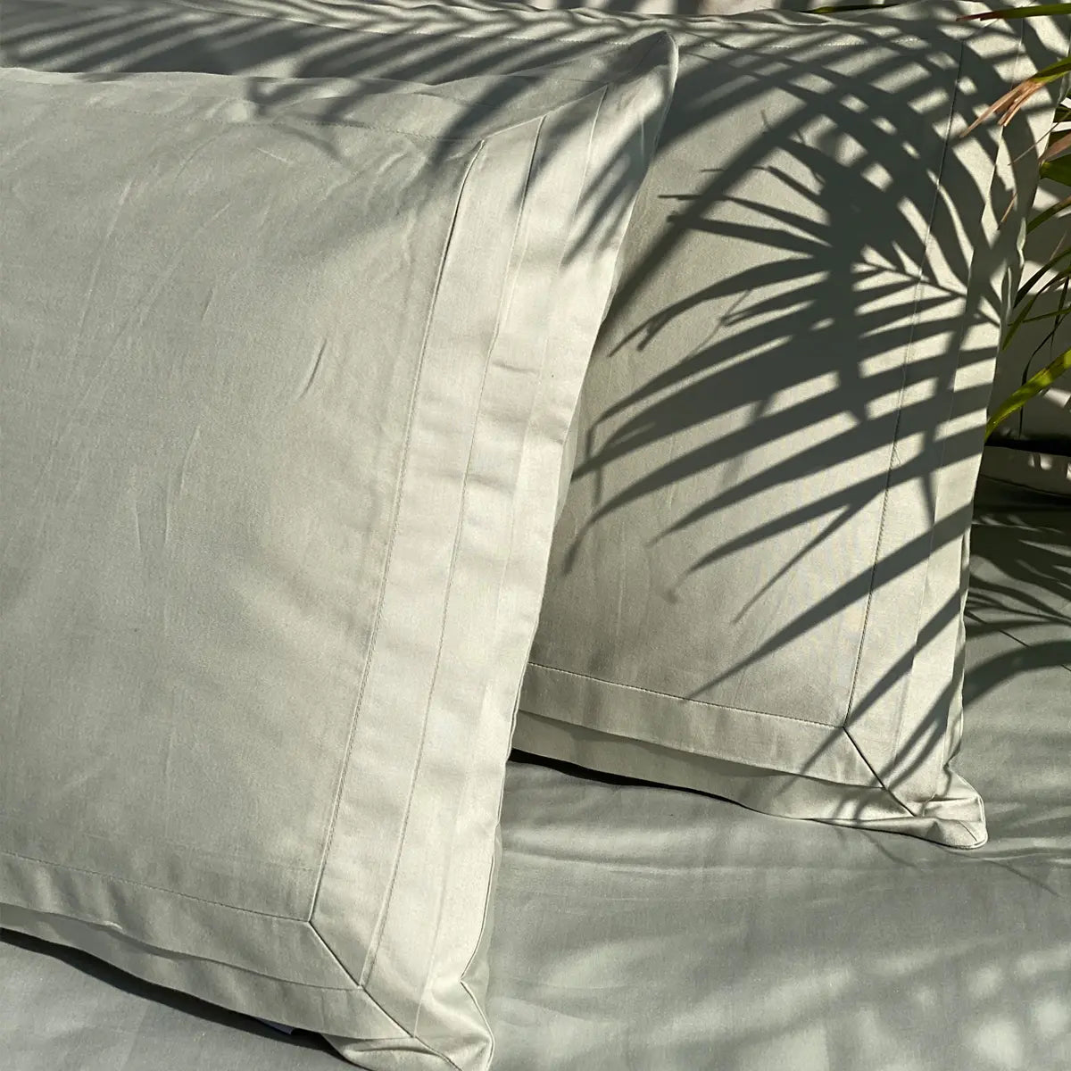 Sadyaska Tri-pleat Sage Green Set 1 Pcs Bedsheet