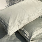 Sadyaska Tri-pleat Sage Green Set 1 Pcs Bedsheet