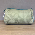 Sadyaska Lime Green Cotton ed Wedding Jewelry Pouch / Cosmetic / Make Up Case Multifunction Storage 1 Pcs Quilt