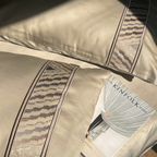 Sadyaska Zurich Beige Dreams 1 Pcs Bedsheet