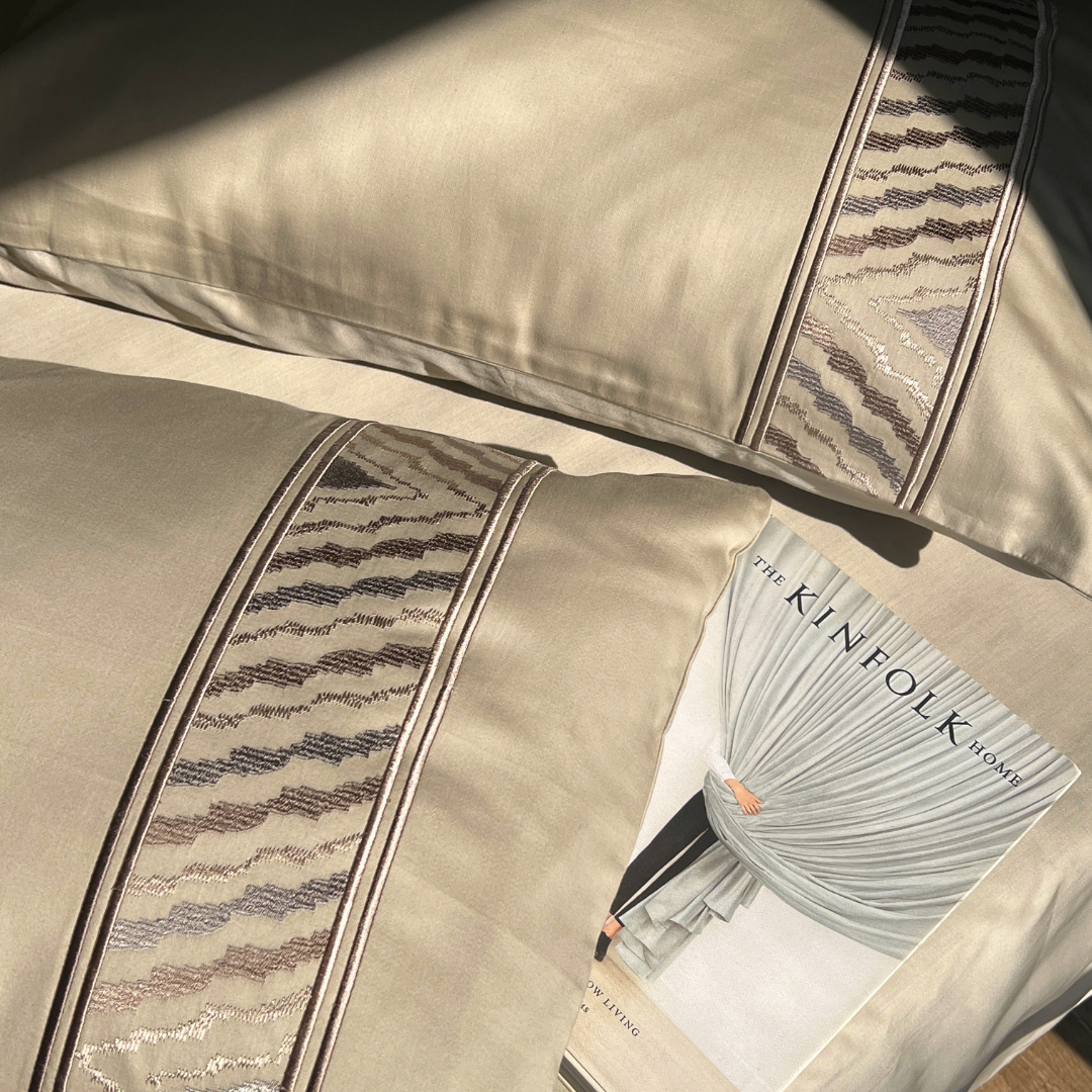 Sadyaska Zurich Beige Dreams 1 Pcs Bedsheet