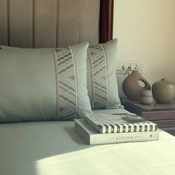 Sadyaska Zurich Sage Green Dreams 1 Pcs Bedsheet