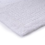 Ecolux Luxuriously soft and highly absorbent White Bath Mat