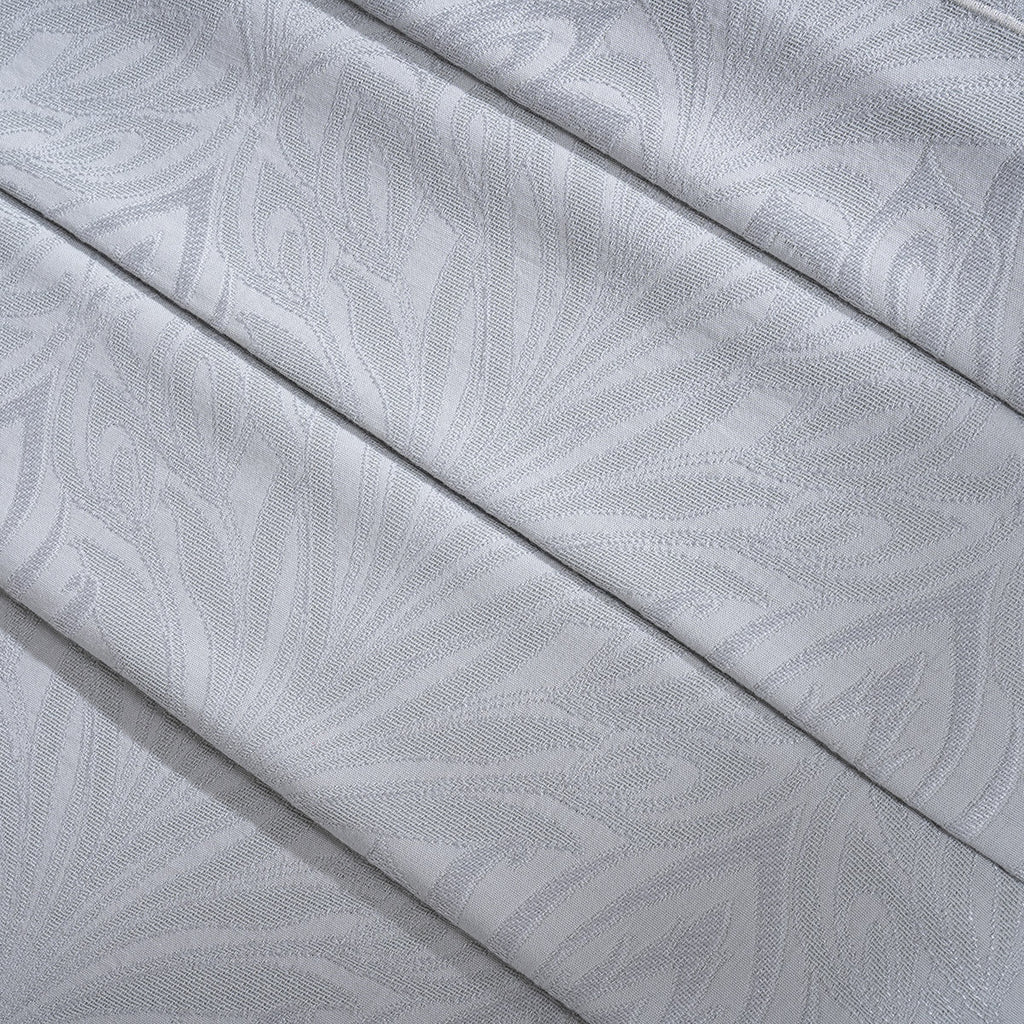 Classical Ornate Acorus Bliss Blend Cotton Bed Cover Blue