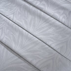 Classical Ornate Acorus Bliss Blend Cotton Bed Cover Blue
