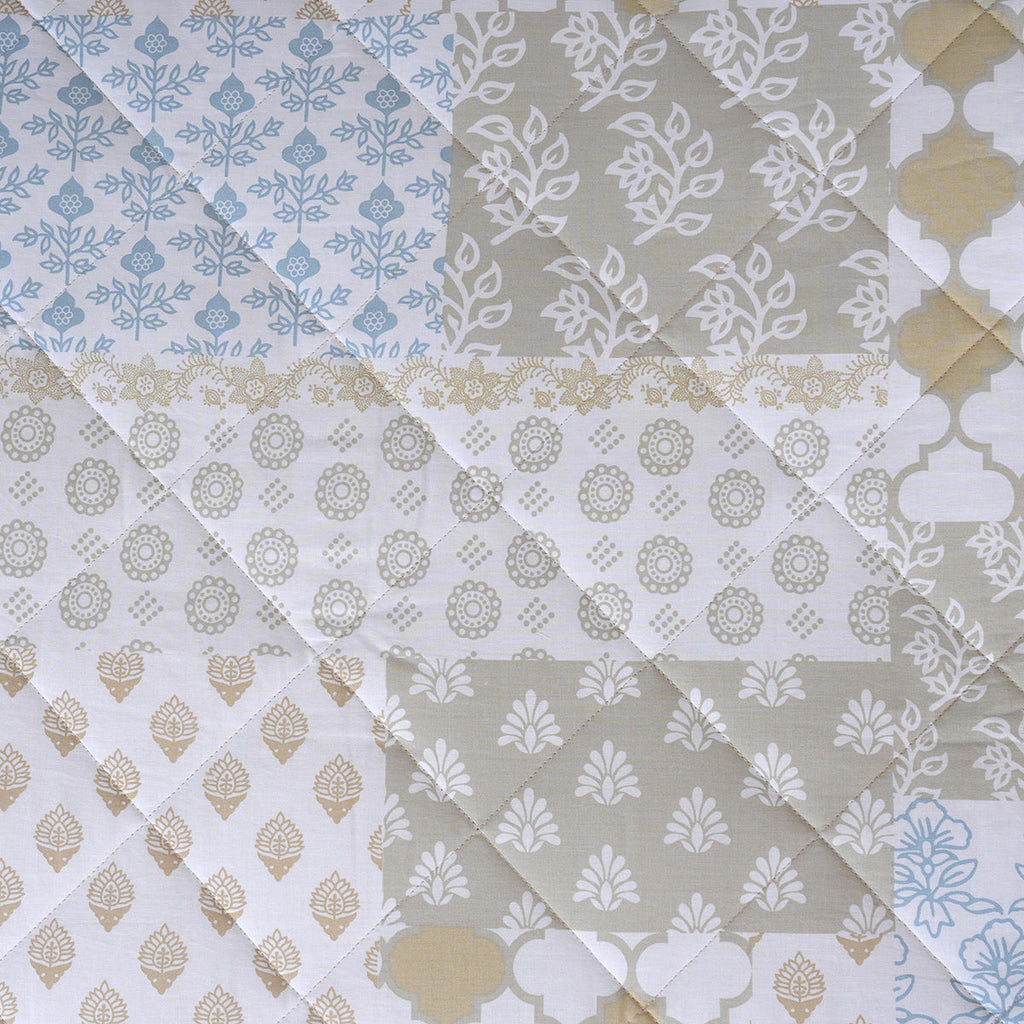 Sensory Bloom Lennon 4 pcs Yellow Quilt Set