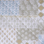 Sensory Bloom Lennon 4 pcs Yellow Quilt Set
