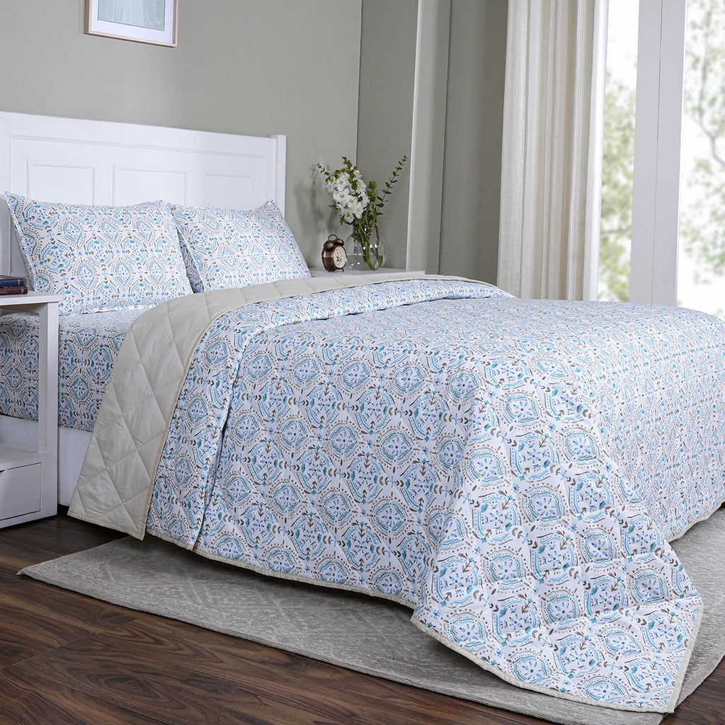 Sensory Bloom Avery 4 pcs Orange Quilt Set
