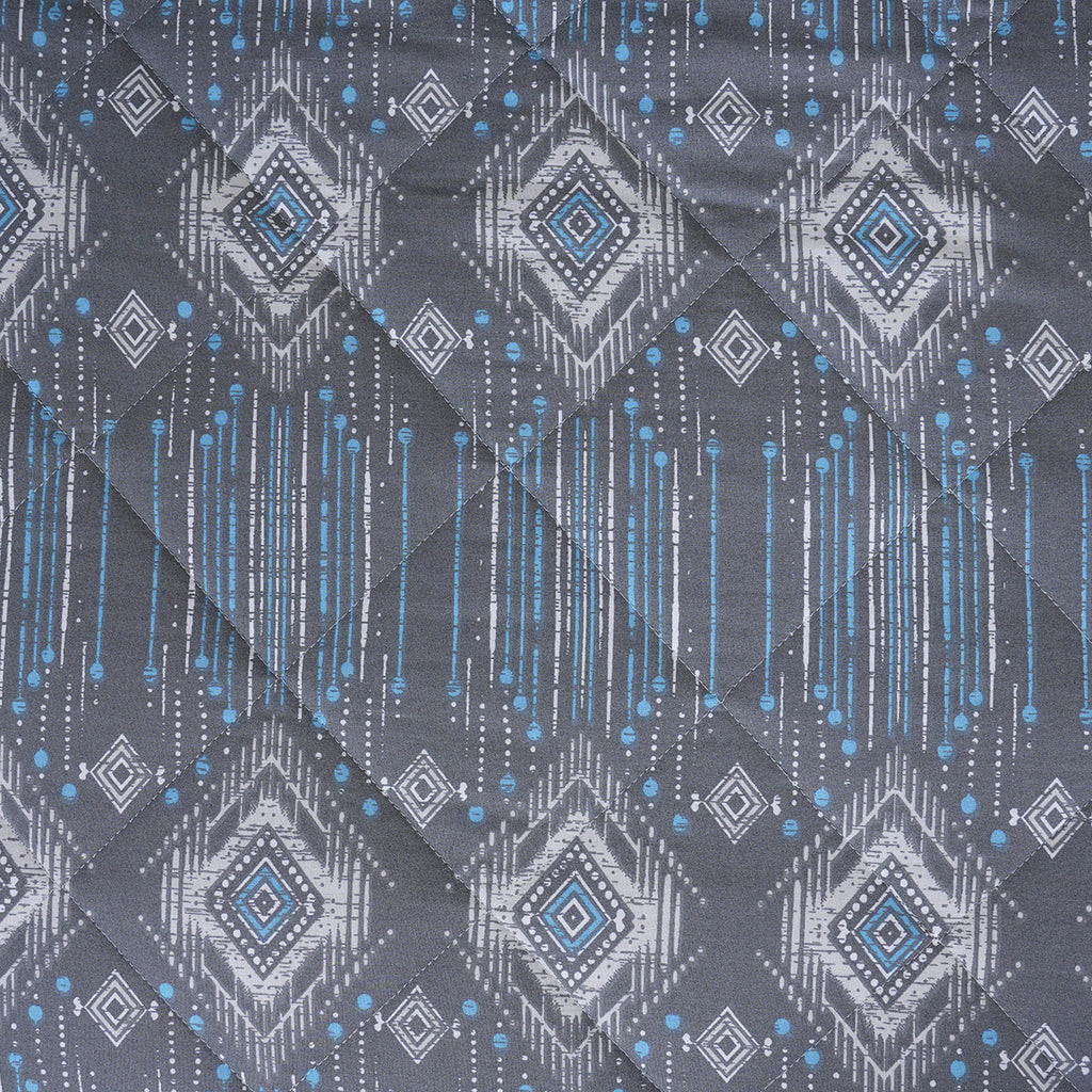 Sensory Bloom Gareth 4 pcs Blue Quilt Set