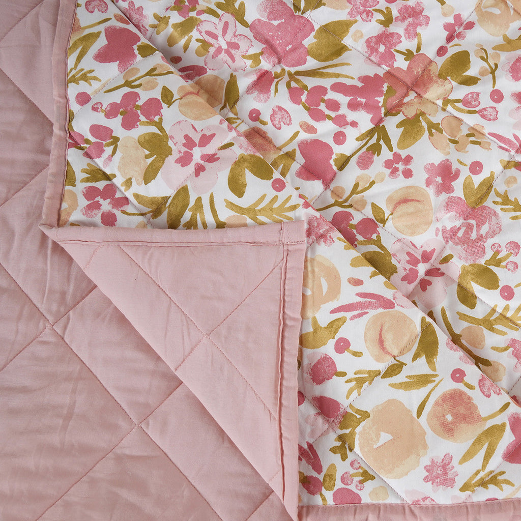 Sensory Bloom Zesty 4 pcs Pink Quilt Set