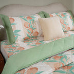 Sensory Bloom Colorsplash 4 pcs Peach Quilt Set