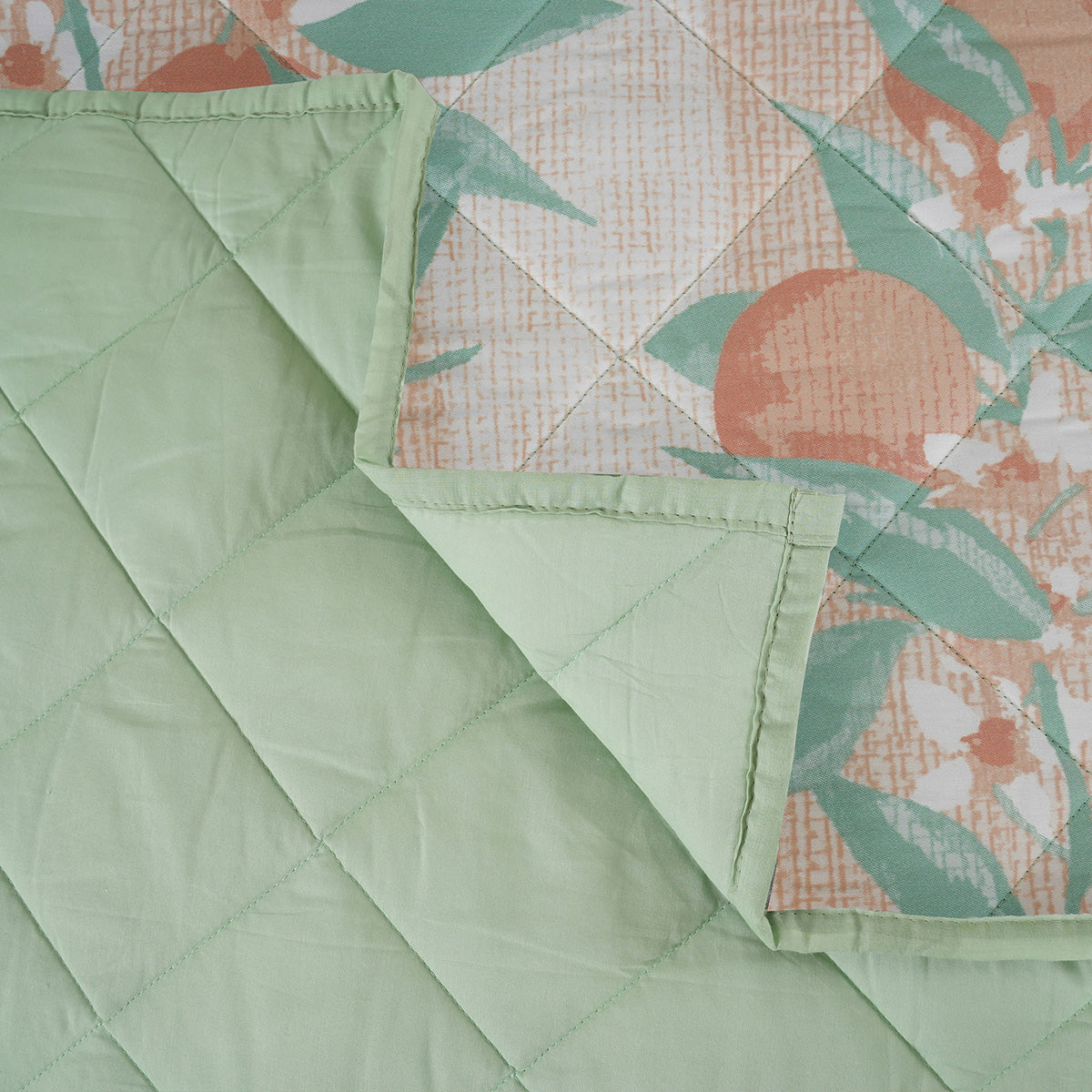 Sensory Bloom Colorsplash 4 pcs Peach Quilt Set