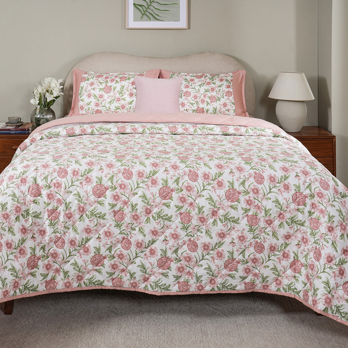 Sensory Bloom Blooming Petals 4 pcs Pink Quilt Set