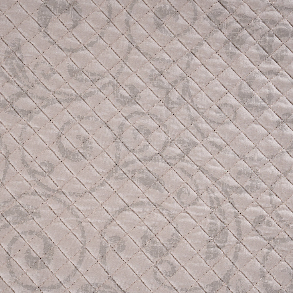 8pcs Quilt/Qulited Bed Cover Set Neutral Classical Ornate Seamless Scroll