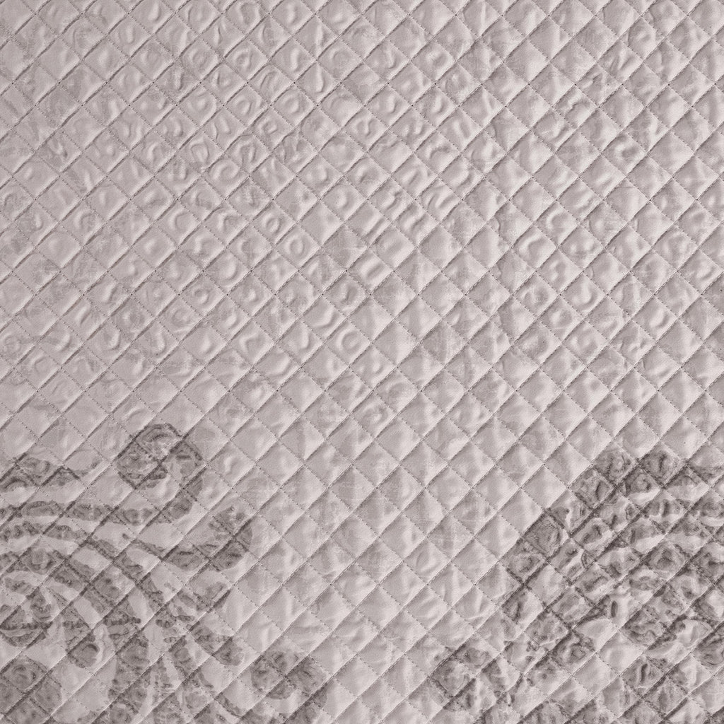 8pcs Quilt/Qulited Bed Cover Set Gold Classical Ornate Seamless Scroll