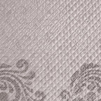 8pcs Quilt/Qulited Bed Cover Set Gold Classical Ornate Seamless Scroll