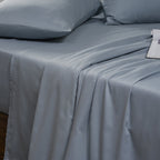 Melina Plain 100% Cotton Extra Soft & Luxurious Bed Sheet with Pillow Case