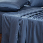 Melina Plain 100% Cotton Extra Soft & Luxurious Bed Sheet With Pillow Covers