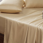 Melina Plain 100% Cotton Extra Soft & Luxurious Bed Sheet with Pillow Case