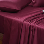 Melina Plain 100% Cotton Extra Soft & Luxurious Bed Sheet With Pillow Covers