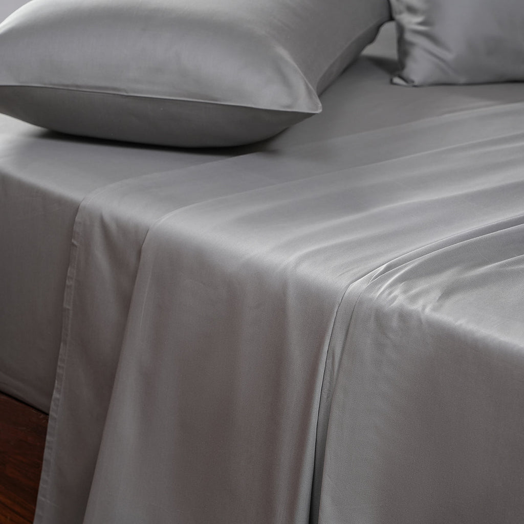 Melina Plain 100% Cotton Extra Soft & Luxurious Bed Sheet with Pillow Case