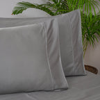 Melina Plain 100% Cotton Extra Soft & Luxurious Bed Sheet with Pillow Case