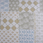 Hermosa Sensory Bloom Lennon 100% Cotton Printed Bed Sheet with Pillow Case Mustard