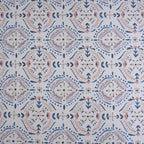 Hermosa Sensory Bloom Avery 100% Cotton Printed Bed Sheet with Pillow Case Rust