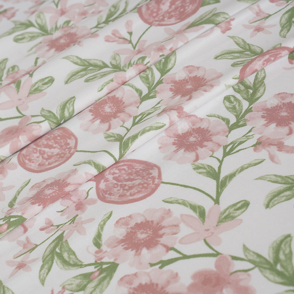 Sensory Bloom Blooming Petals 100% Cotton Pink Bed Sheet with Pillow Case