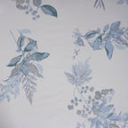 Sensory Bloom Edenia 100% Cotton Blue Bed Sheet with Pillow Case