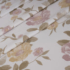 Sensory Bloom Blossom Meadow 100% Cotton Pink Bed Sheet with Pillow Case