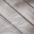 Classical Ornate Baroque Feathering Bed Sheet with Pillow Case Neutral