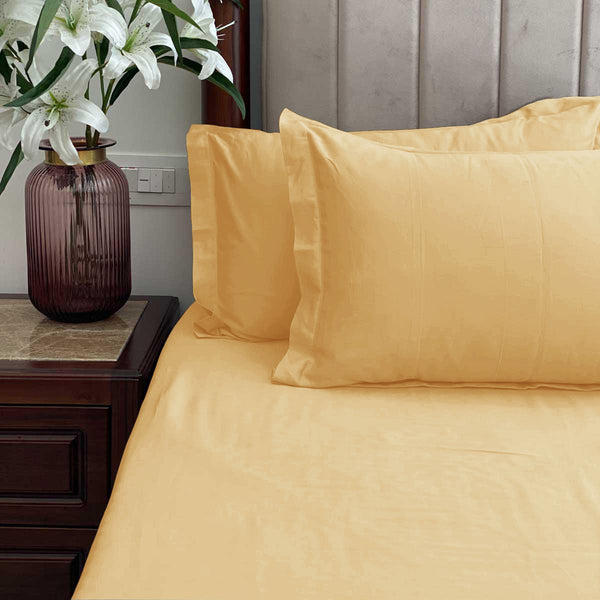 Sadyaska Buttercup Yellow s (Set of 2) 1 Pcs Pillow Cover